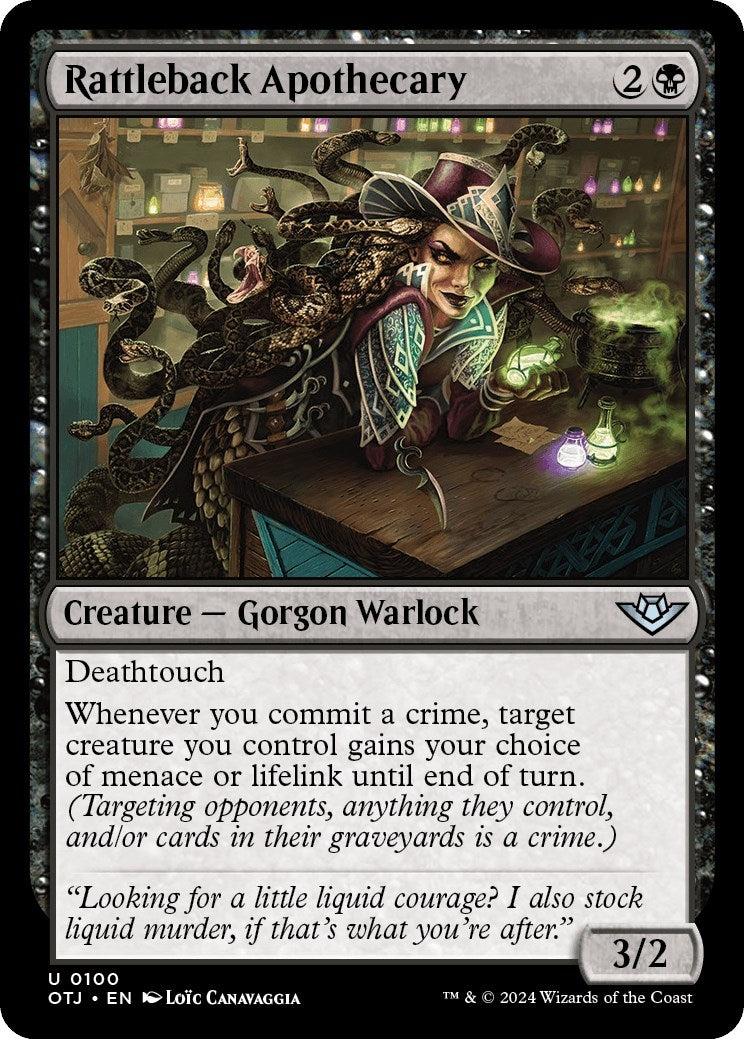Image for Rattleback Apothecary (100) (Outlaws of Thunder Junction) - Magic: The Gathering