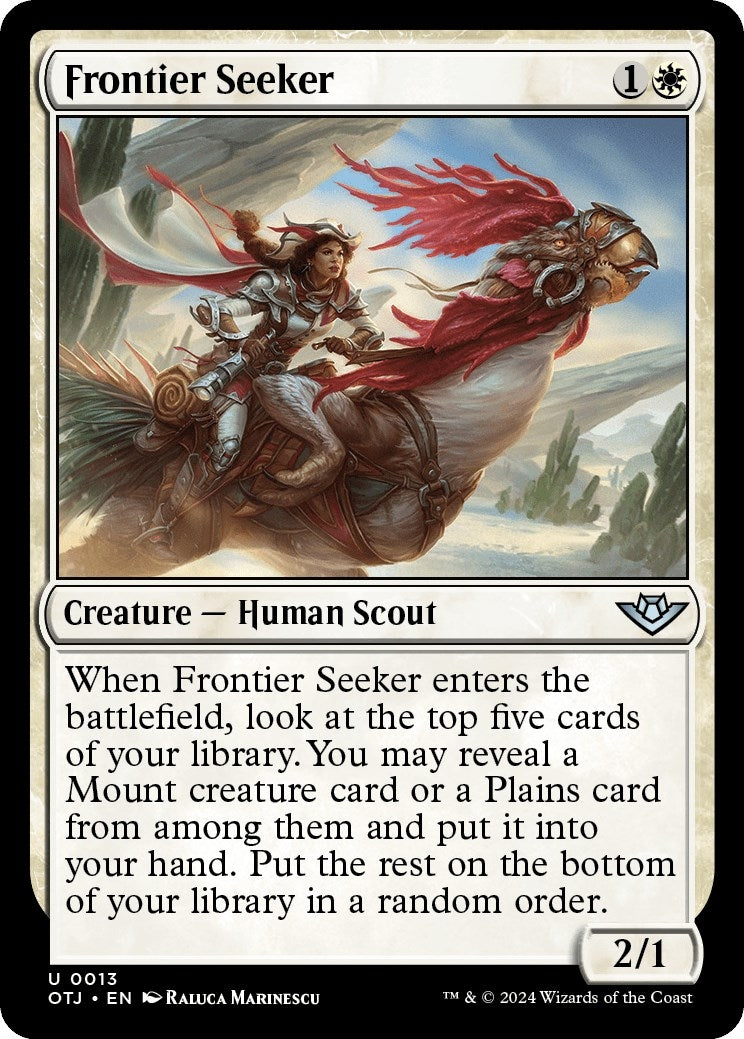 Image for Frontier Seeker (13) (Outlaws of Thunder Junction) - Magic: The Gathering