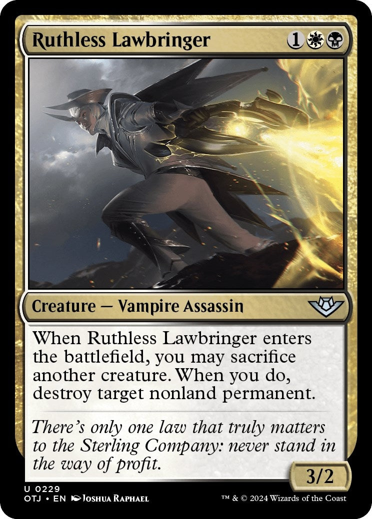 Ruthless Lawbringer (229) (Outlaws of Thunder Junction)