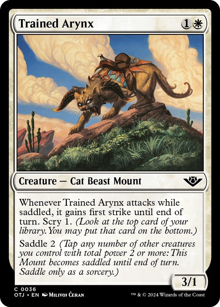 Trained Arynx (36) (Outlaws of Thunder Junction)