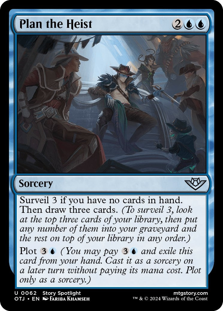 Image for Plan the Heist (62) (Outlaws of Thunder Junction) - Magic: The Gathering