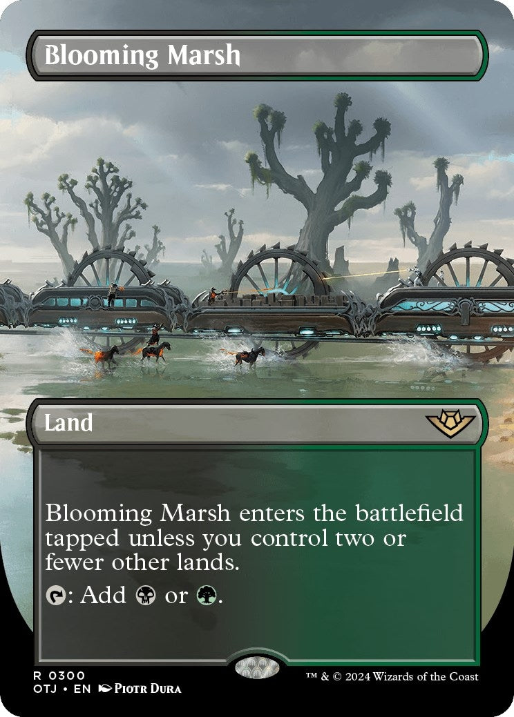 Blooming Marsh (Borderless) (300) (Outlaws of Thunder Junction)