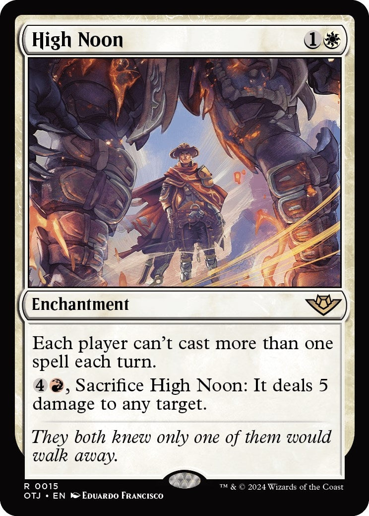 Image for High Noon (15) (Outlaws of Thunder Junction) - Magic: The Gathering