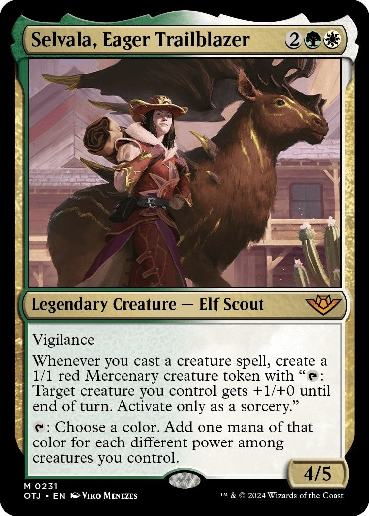Selvala, Eager Trailblazer (231) (Outlaws of Thunder Junction)