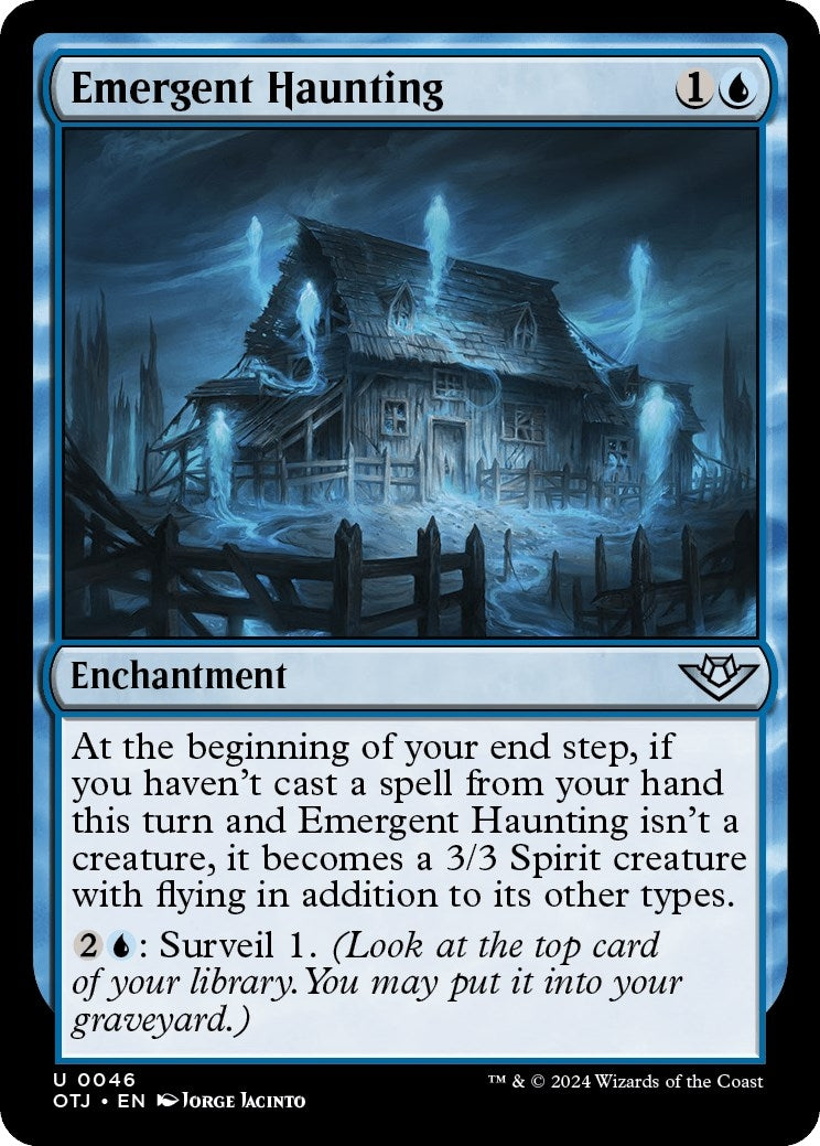Image for Emergent Haunting (46) (Outlaws of Thunder Junction) - Magic: The Gathering