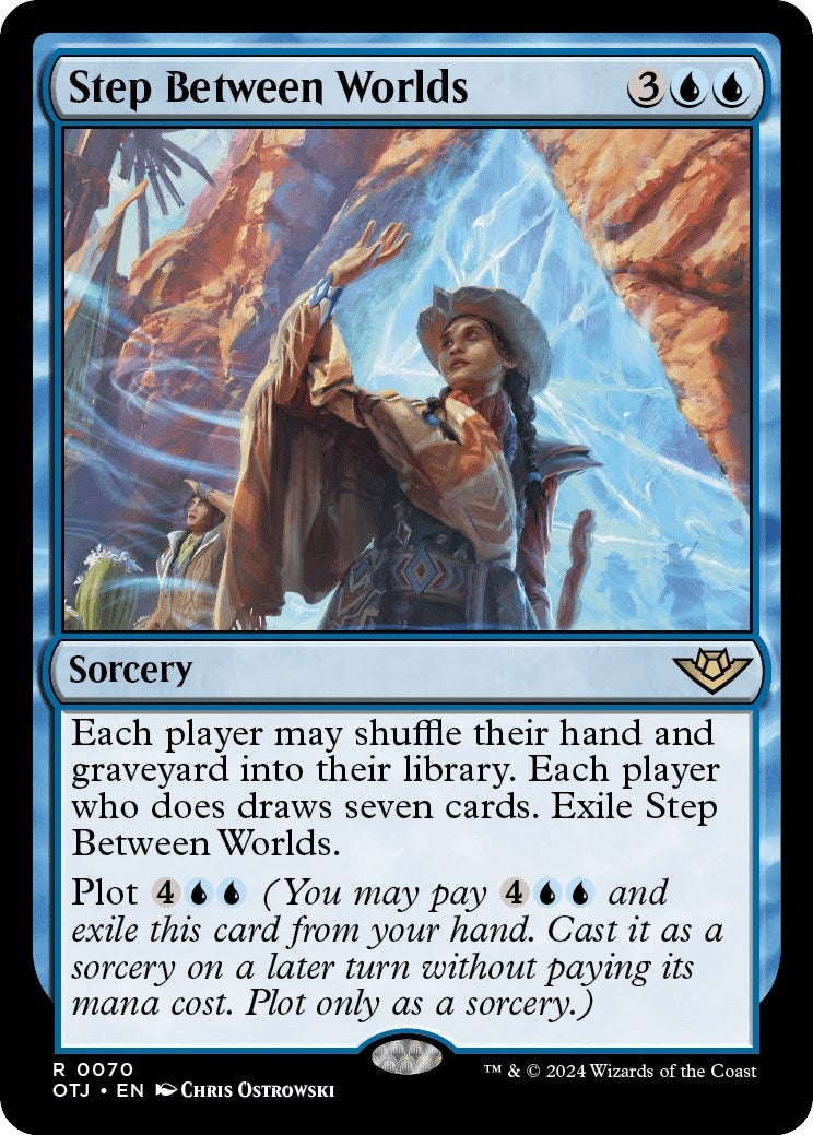 Image for Step Between Worlds (70) (Outlaws of Thunder Junction) - Magic: The Gathering