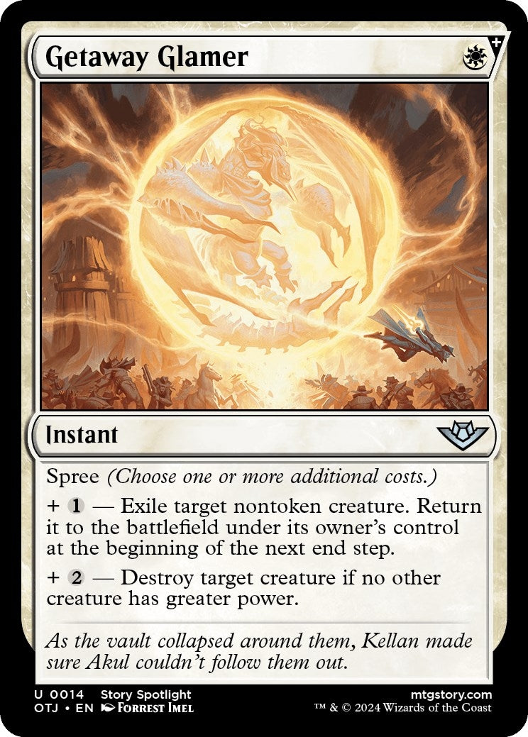 Image for Getaway Glamer (14) (Outlaws of Thunder Junction) - Magic: The Gathering