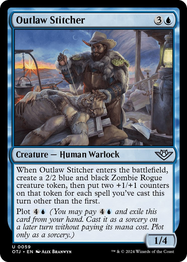 Image for Outlaw Stitcher (59) (Outlaws of Thunder Junction) - Magic: The Gathering