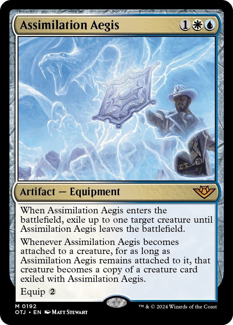 Image for Assimilation Aegis (192) (Outlaws of Thunder Junction) - Magic: The Gathering