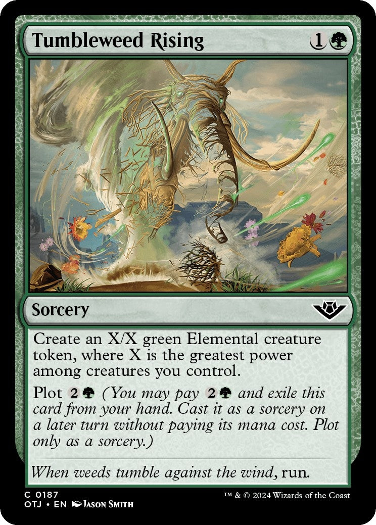 Image for Tumbleweed Rising (187) (Outlaws of Thunder Junction) - Magic: The Gathering