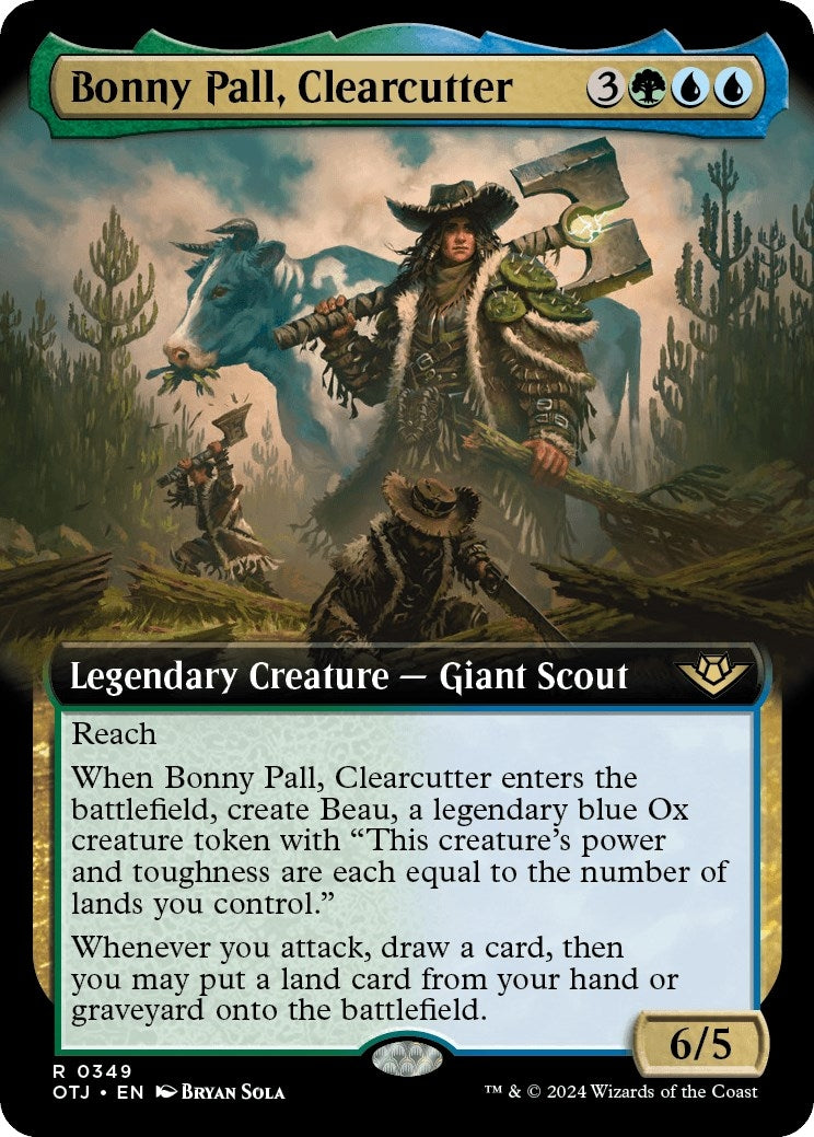 Bonny Pall, Clearcutter (Extended Art) (349) (Outlaws of Thunder Junction)