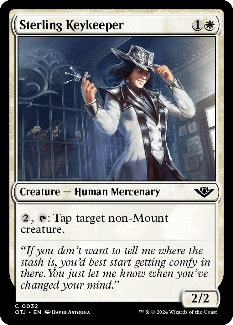Image for Sterling Keykeeper (32) (Outlaws of Thunder Junction) - Magic: The Gathering