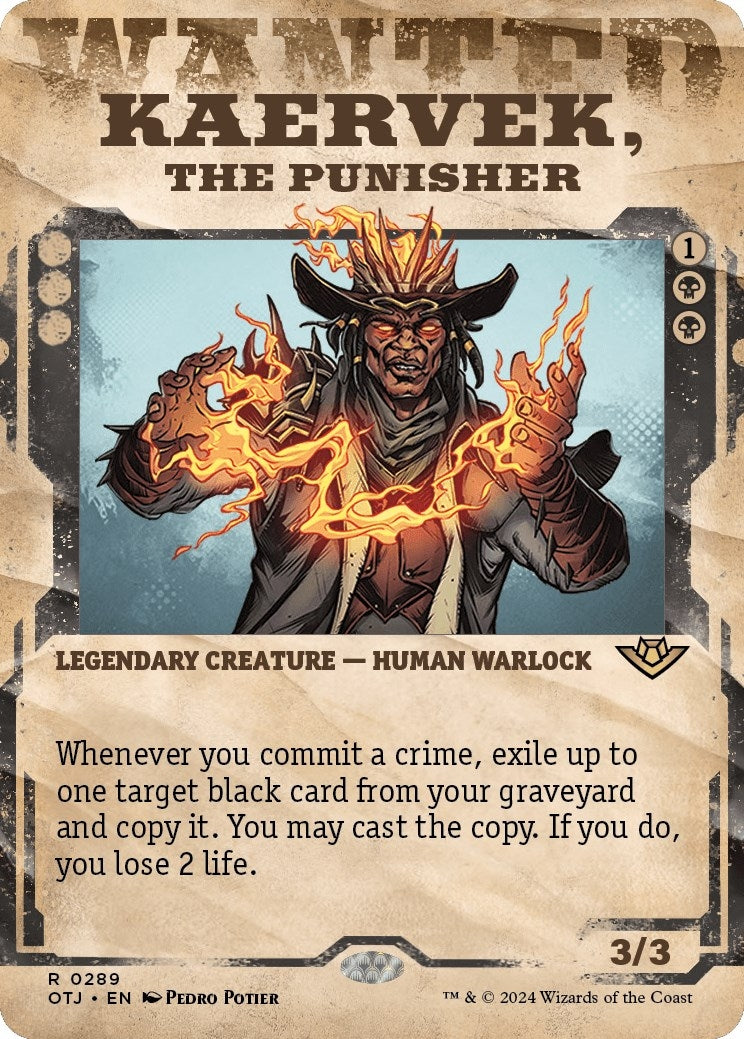 Image for Kaervek, the Punisher (Showcase) (289) (Outlaws of Thunder Junction) - Magic: The Gathering