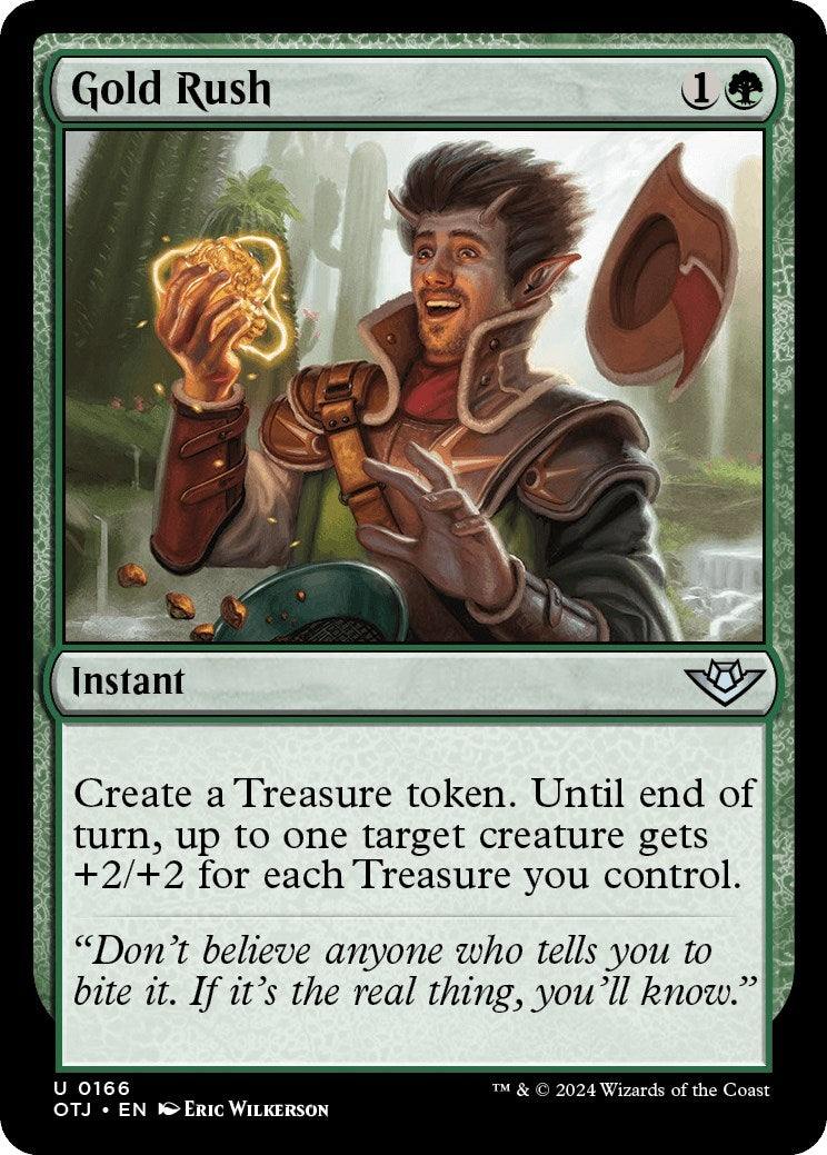 Image for Gold Rush (166) (Outlaws of Thunder Junction) - Magic: The Gathering