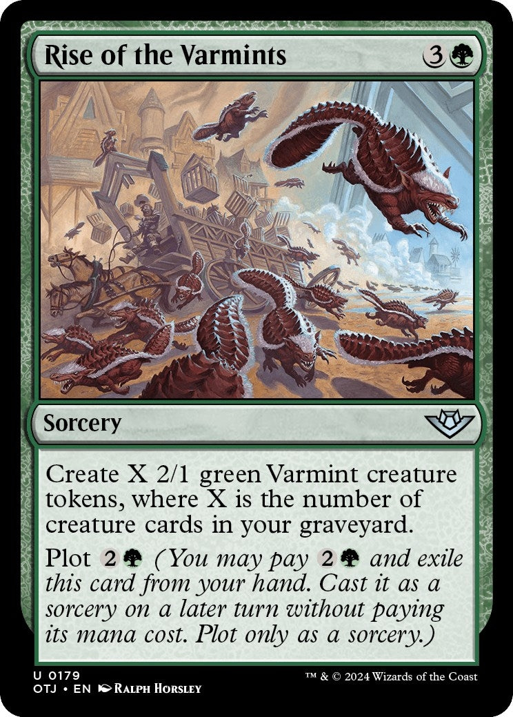 Image for Rise of the Varmints (179) (Outlaws of Thunder Junction) - Magic: The Gathering