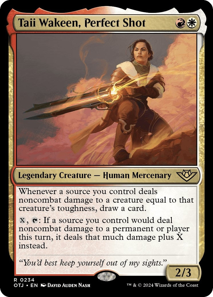 Taii Wakeen, Perfect Shot (234) (Outlaws of Thunder Junction)