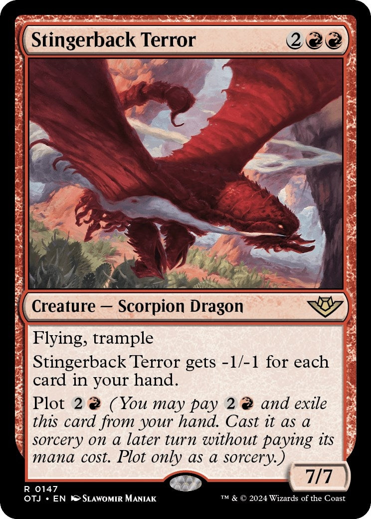 Image for Stingerback Terror (147) (Outlaws of Thunder Junction) - Magic: The Gathering