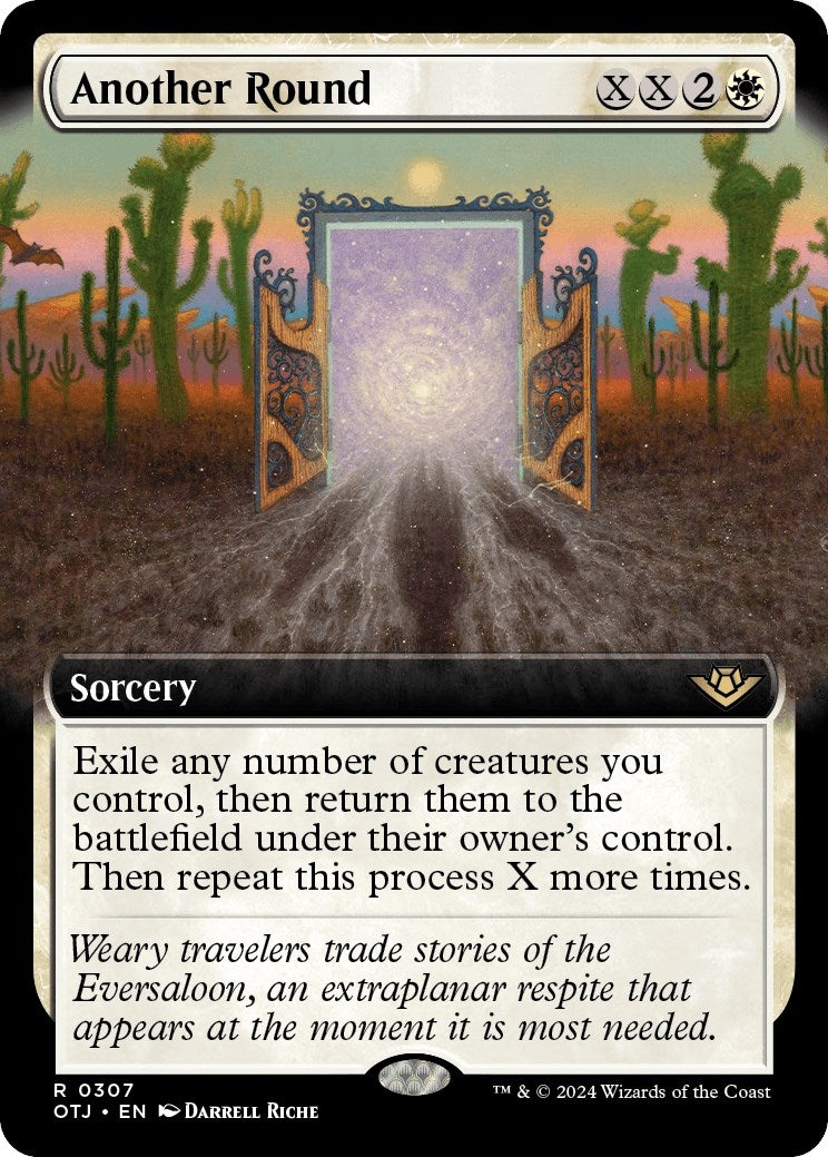 Image for Another Round (Extended Art) (307) (Outlaws of Thunder Junction) - Magic: The Gathering