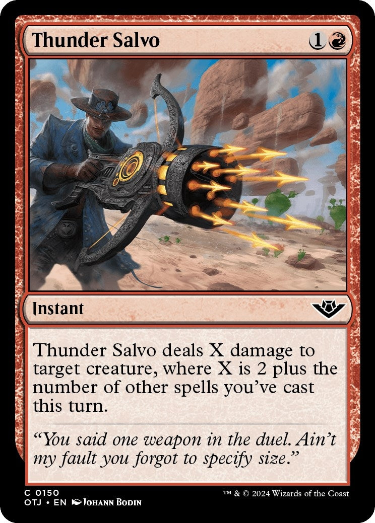 Thunder Salvo (150) (Outlaws of Thunder Junction)