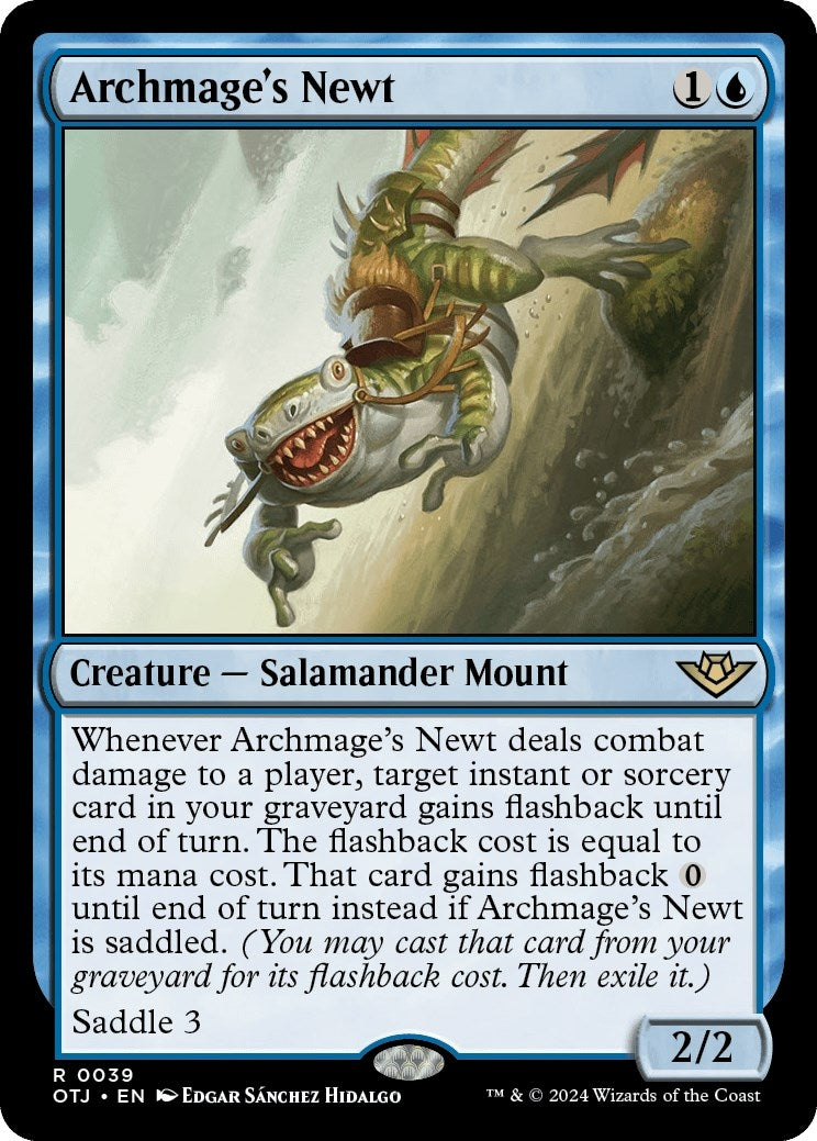 Archmage's Newt (39) (Outlaws of Thunder Junction)