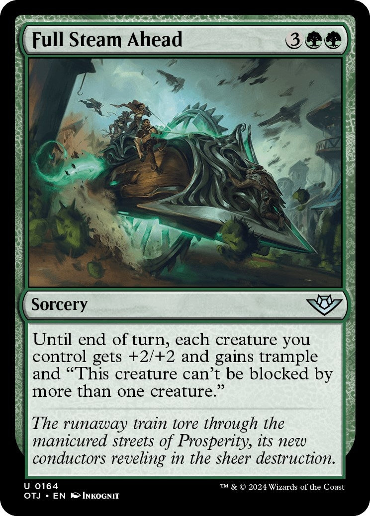 Image for Full Steam Ahead (164) (Outlaws of Thunder Junction) - Magic: The Gathering