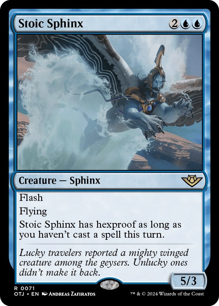 Stoic Sphinx (71) (Outlaws of Thunder Junction)