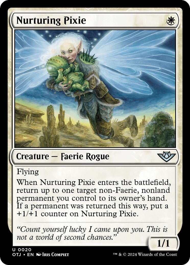 Image for Nurturing Pixie (20) (Outlaws of Thunder Junction) - Magic: The Gathering