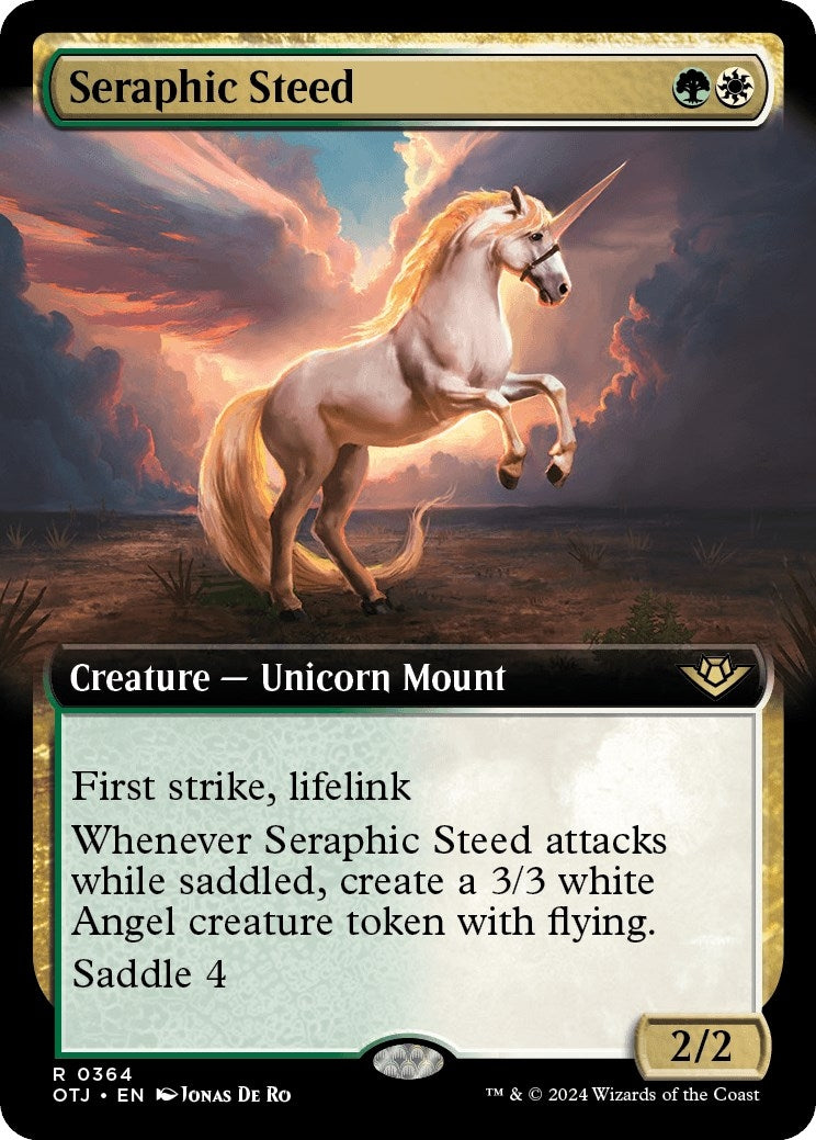 Seraphic Steed (Extended Art) (364) (Outlaws of Thunder Junction)