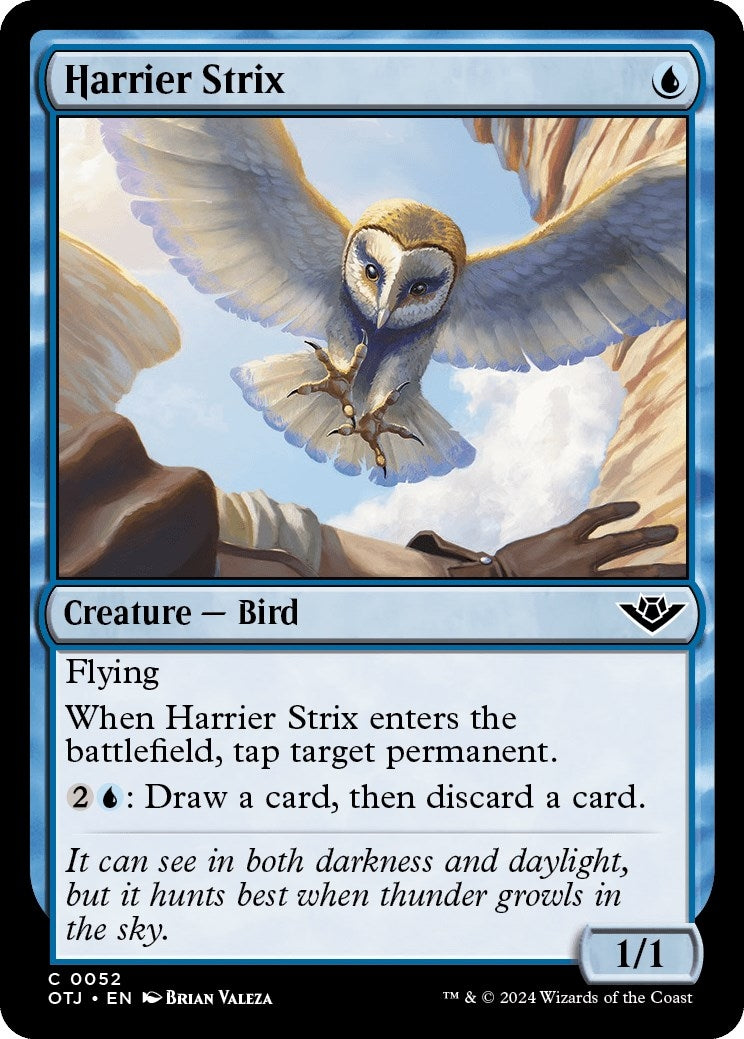 Image for Harrier Strix (52) (Outlaws of Thunder Junction) - Magic: The Gathering