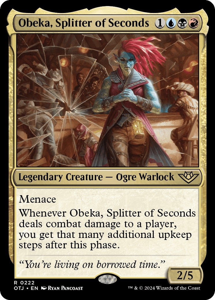 Obeka, Splitter of Seconds (222) (Outlaws of Thunder Junction)