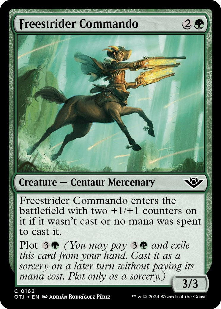 Image for Freestrider Commando (162) (Outlaws of Thunder Junction) - Magic: The Gathering