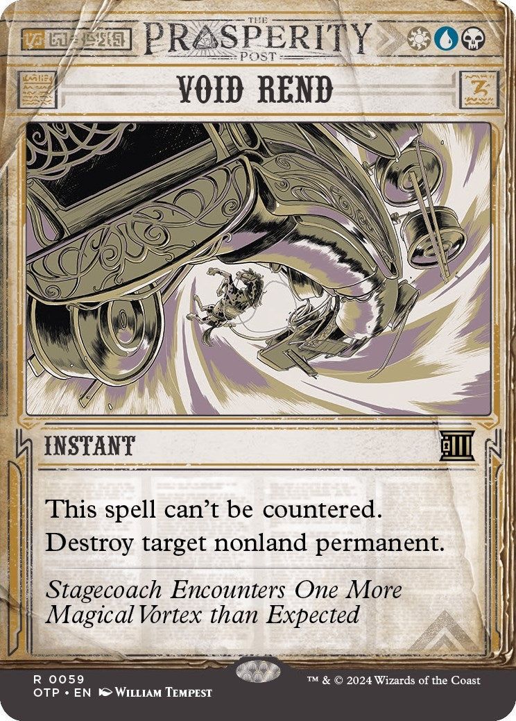 Image for Void Rend (59) (Outlaws of Thunder Junction: Breaking News) - Magic: The Gathering