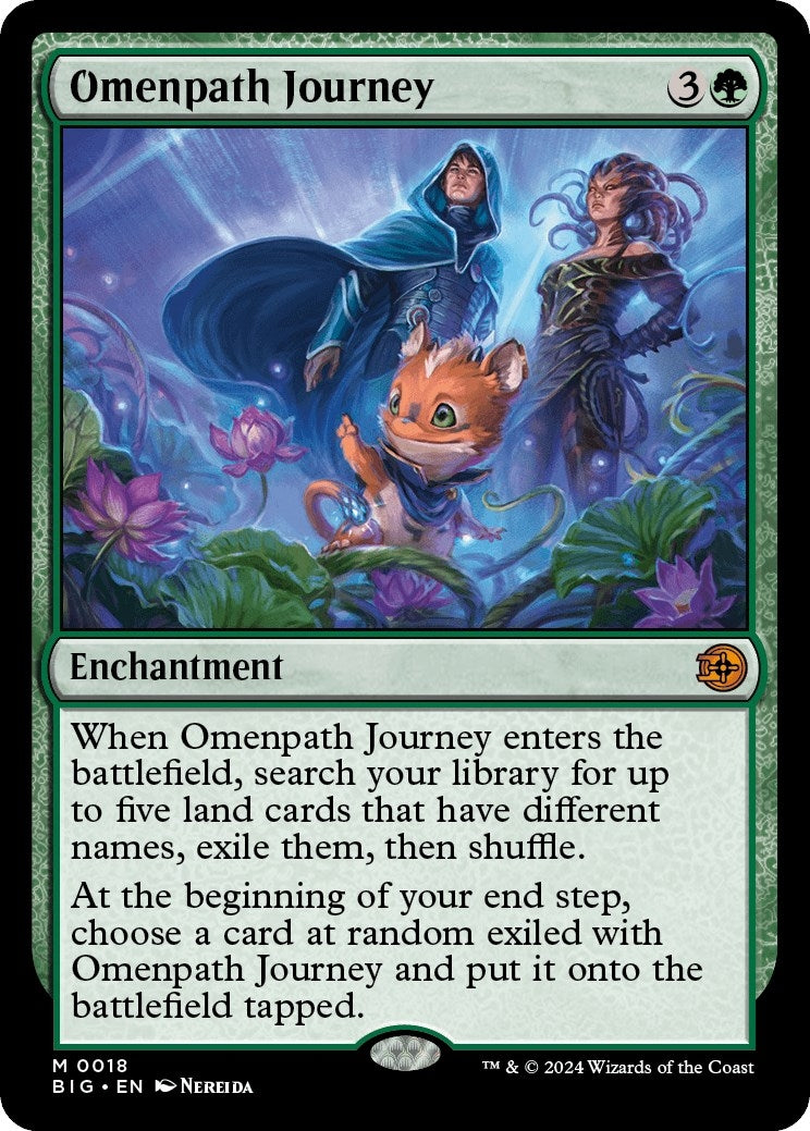 Image for Omenpath Journey (18) (Outlaws of Thunder Junction: The Big Score) - Magic: The Gathering