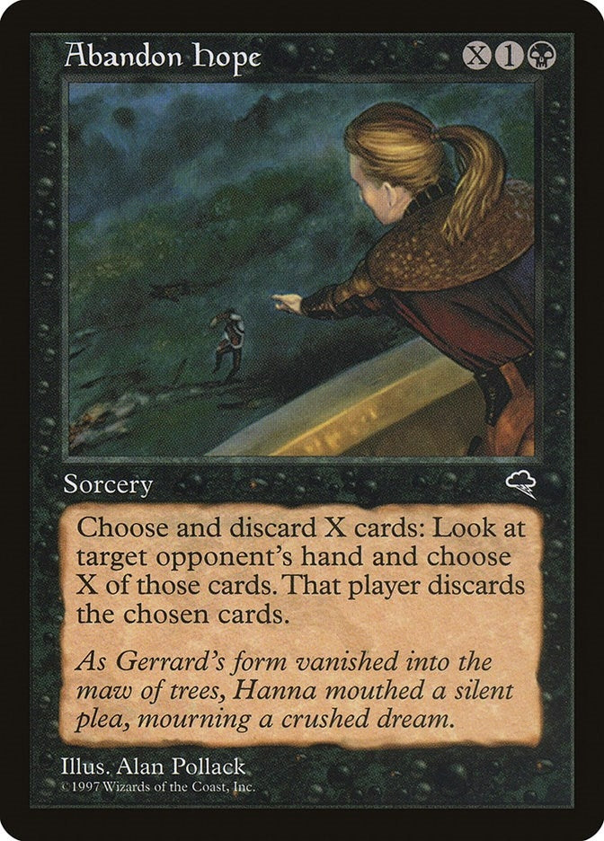 Image for Abandon Hope (107) (TMP) - Magic: The Gathering