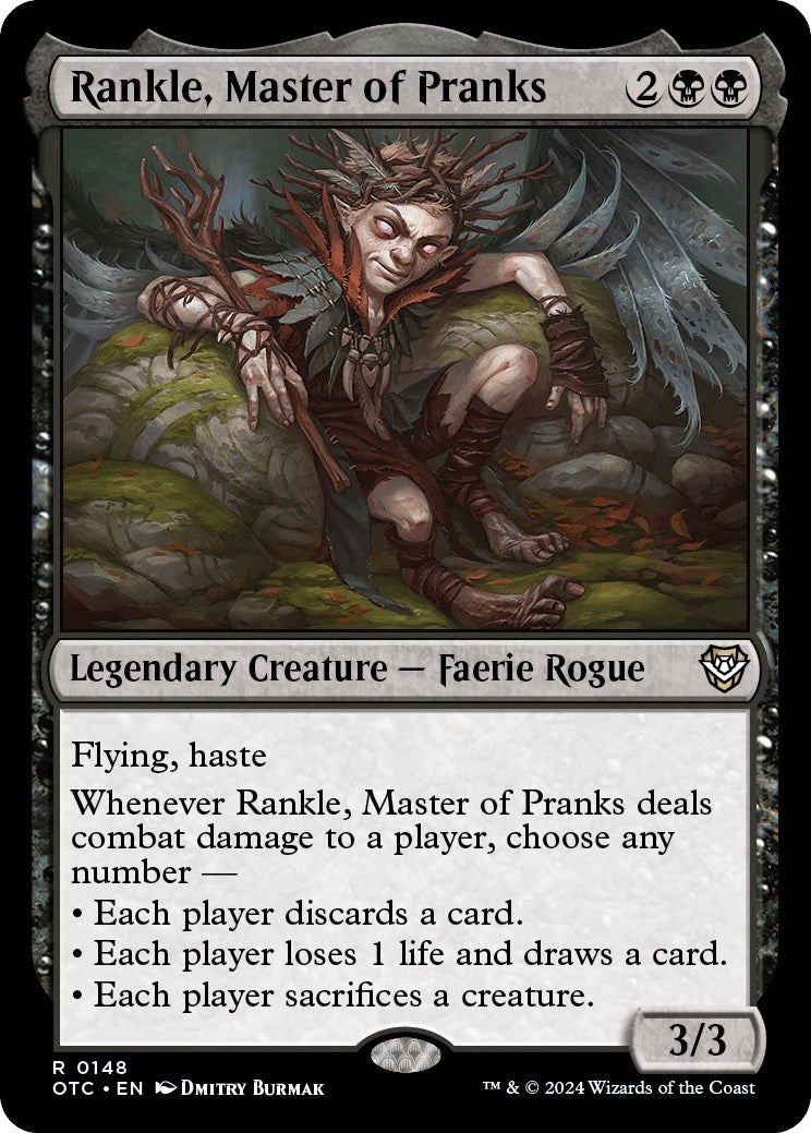 Image for Rankle, Master of Pranks (148) (Outlaws of Thunder Junction) - Magic: The Gathering