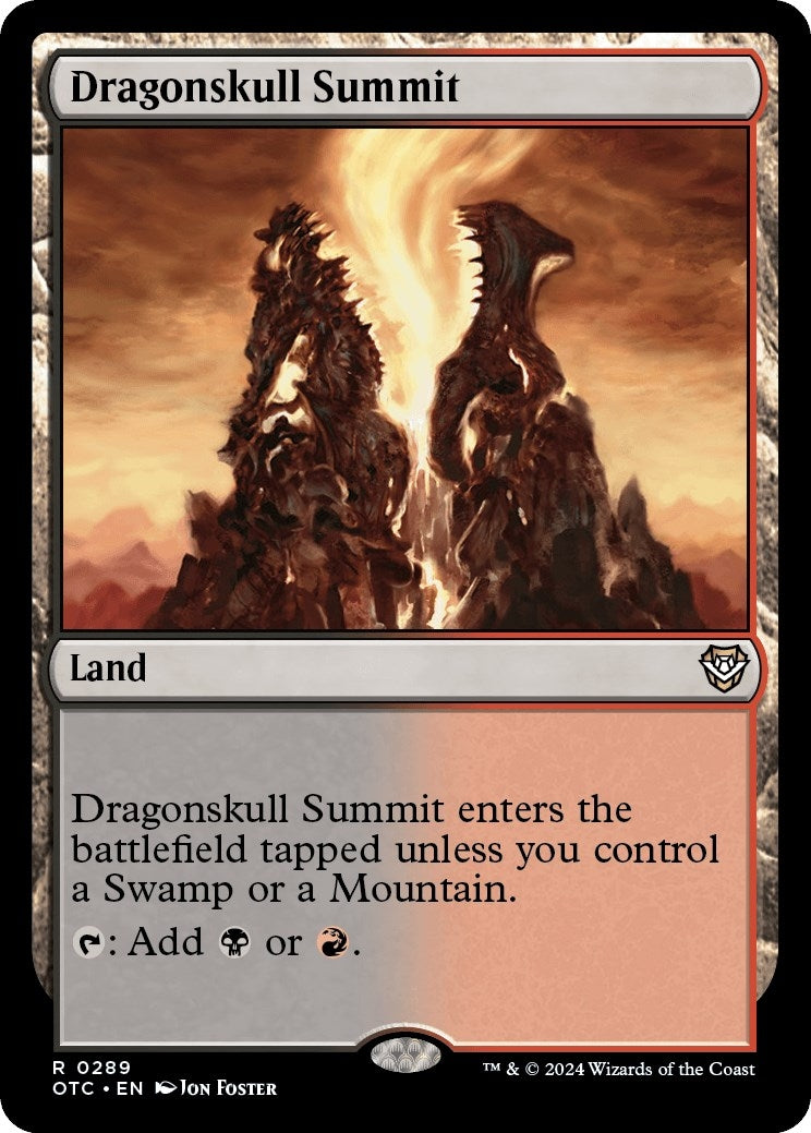 Image for Dragonskull Summit (289) (Outlaws of Thunder Junction) - Magic: The Gathering