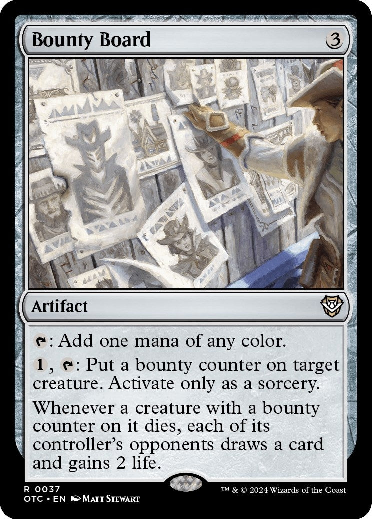 Image for Bounty Board (37) (Outlaws of Thunder Junction) - Magic: The Gathering