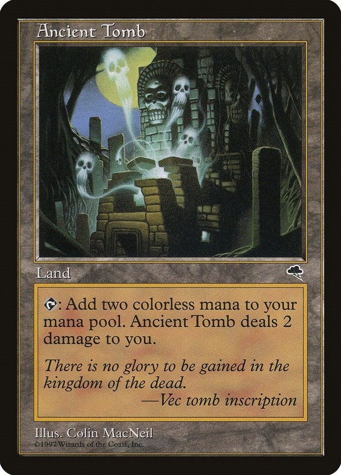 Image for Ancient Tomb (315) (TMP) - Magic: The Gathering