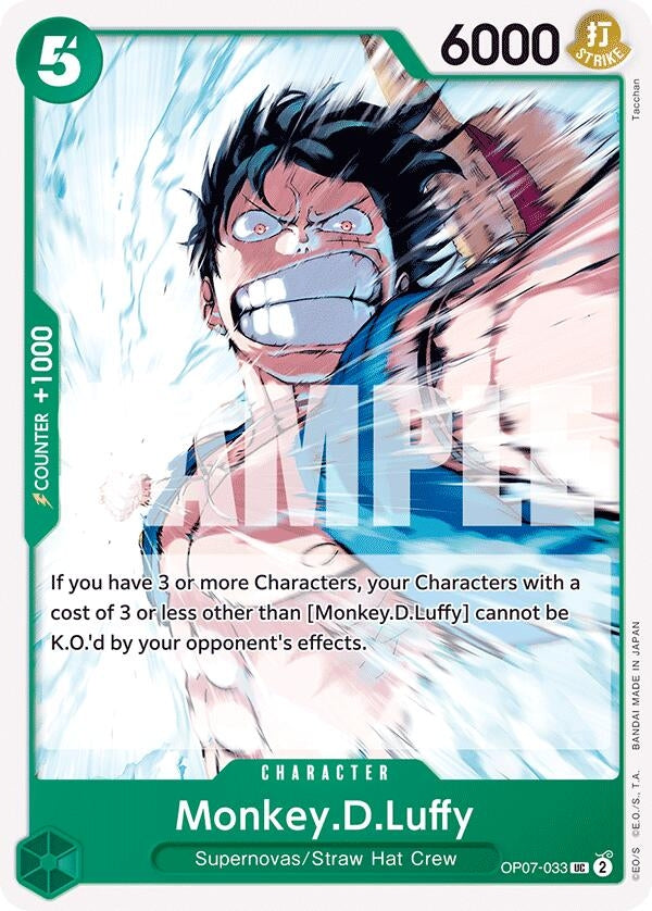 Image for Monkey.D.Luffy (033) (OP07-033) (500 Years in the Future) - One Piece Card Game