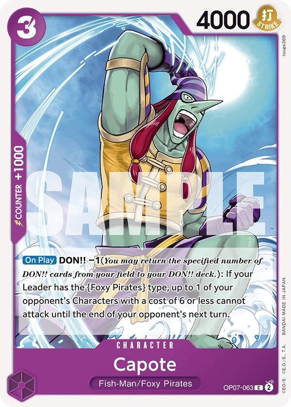 Capote (OP07-063) (500 Years in the Future)