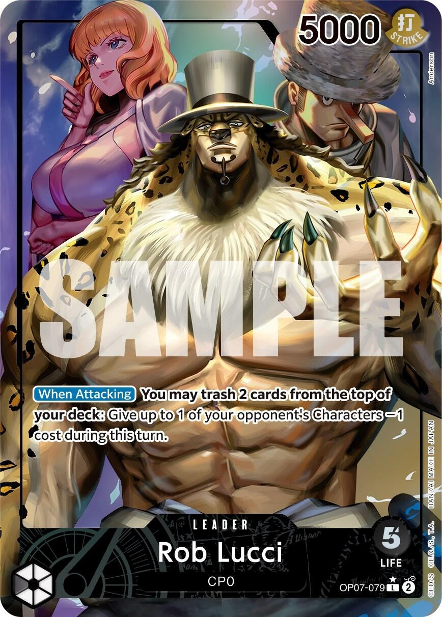Rob Lucci (079) (Parallel) (OP07-079) (500 Years in the Future)