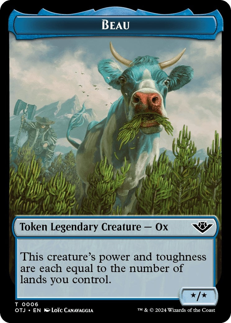 Image for Beau Token (6) (Outlaws of Thunder Junction) - Magic: The Gathering