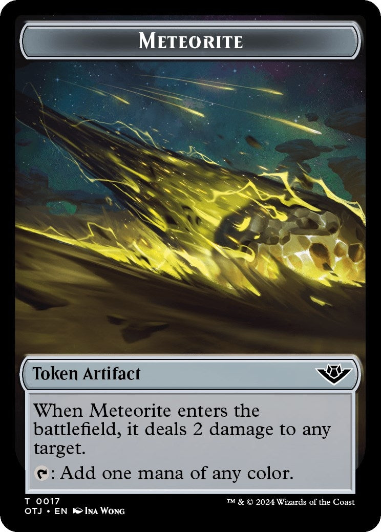 Image for Meteorite Token (17) (Outlaws of Thunder Junction) - Magic: The Gathering