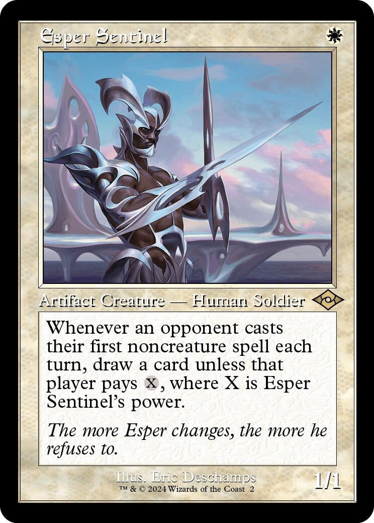 Image for Esper Sentinel (Retro Frame) (2) (Modern Horizons 2) - Magic: The Gathering