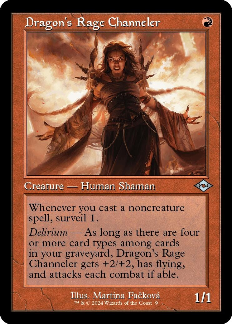 Image for Dragon's Rage Channeler (Retro Frame) (9) (Modern Horizons 2) - Magic: The Gathering