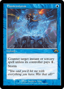 Flusterstorm (Retro Frame) (496) (Buy-A-Box Promos) (BABP)
