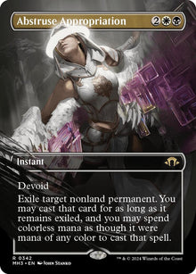 Image for Abstruse Appropriation (Borderless) (342) (MH3) - Magic: The Gathering