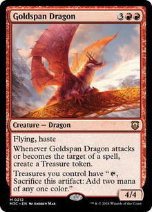 Goldspan Dragon (212) (Modern Horizons 3)