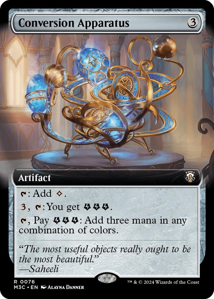 Image for Conversion Apparatus (Extended Art) (76) (Modern Horizons 3) - Magic: The Gathering