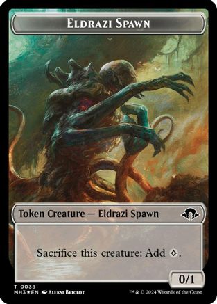 Eldrazi Spawn Token (2) (MH3)